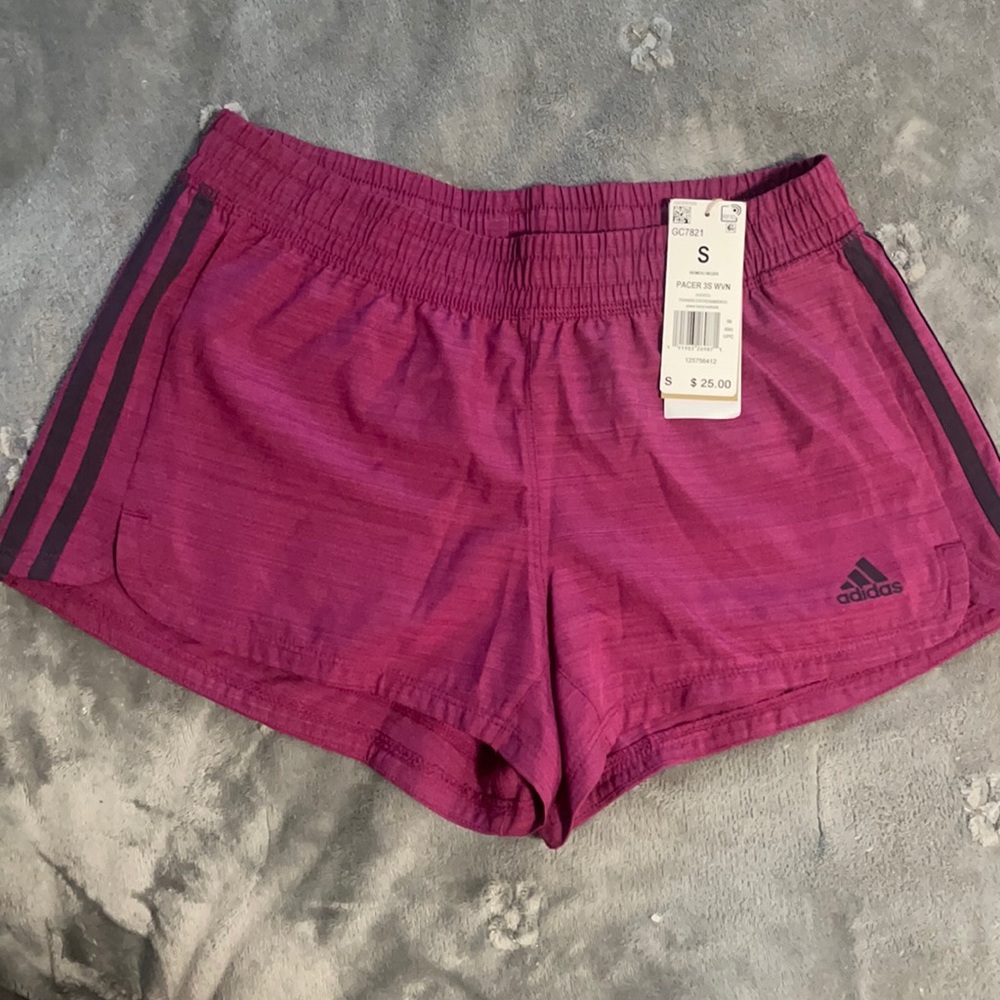 adidas Women's 3-Stripes Pacer Woven Shorts